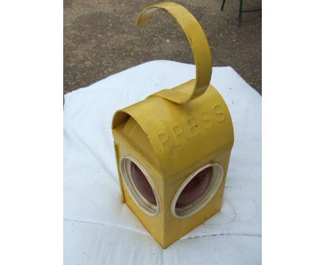 Vintage Press Road Side Lantern with Burner