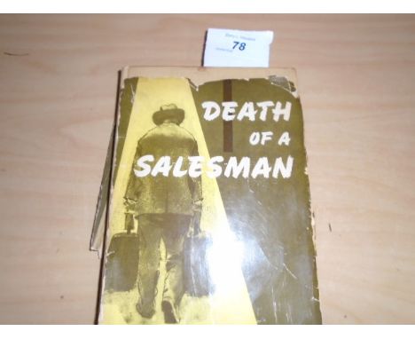 DEATH OF A SALESMAN HARD BACK FIRST EDITION BOOK