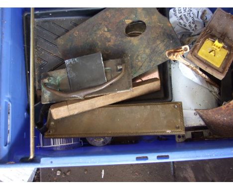 2 Plastic Crates of assorted tools and 2 boxes of tools  , couple of tins of paint etc etc from house clearance ( buyer clear