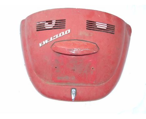 VW Beetle Engine Deck Lid Vented ( 2 vents )