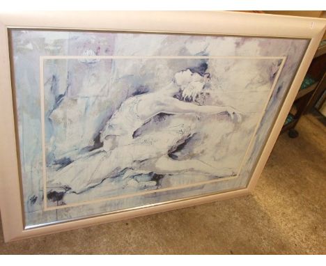 Large Print of Swan Lake 40 x 29 1/2 inches