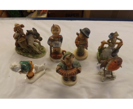 QTY OF HUMMEL FIGURES &amp; OTHERS A/F 