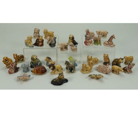 Collection of  Wade Whimsies and vintage Children’s books, good selection of vintage Wade Whimsies animals together with twen