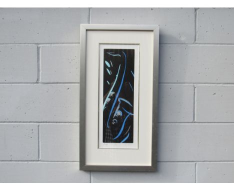 SIMON BULL (b.1958) A framed and glazed limited edition print 'MOOD' pencil signed &amp; No 21/300 Image size 53cm x 17cm 