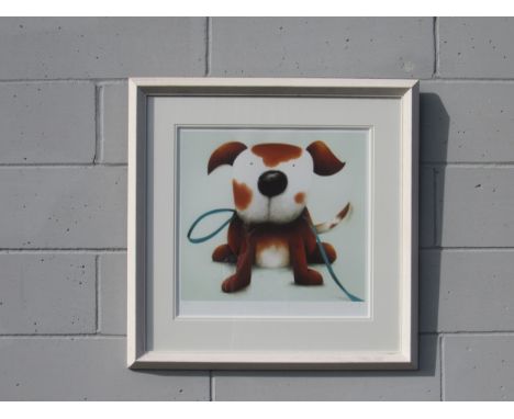 DOUG HYDE (b.1972) A Limited Edition Giclee print on paper 'Walkies!' No. 383/595 and pencil signed Image size 44cm x 48cm 