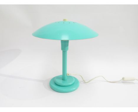 A vintage table lamp by 'NF Luminaires Electricite', type 1215, 1970's French. 33cm high 