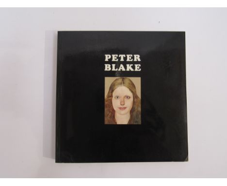 A Sir Peter Blake, 1983 Tate Gallery art exhibition catalogue with signed limited edition print 'The owl and the pussycat'. 