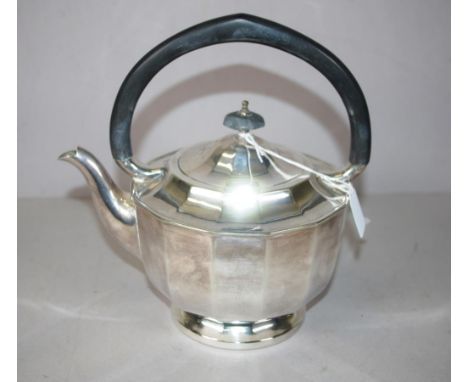 Vintage silver plated Harrods tea pot 21cm high approx.