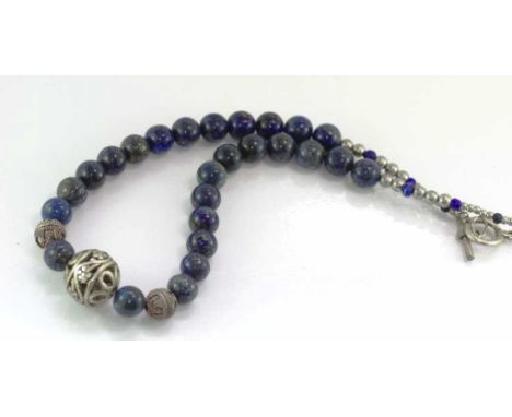 Vintage lapis lazuli necklace