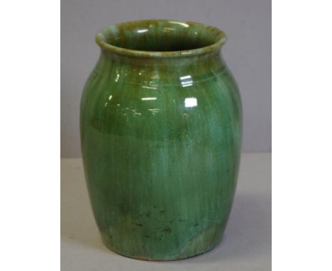 Vintage John Campbell Australian pottery vase inscribed to base, dated 1934. Height 16cm approx.