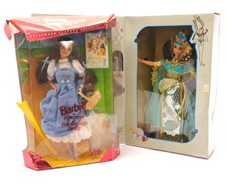 Mattel Barbie Pair Including: (1) The Great Eras Collection Egyptian Queen, #11397 (Sealed), (2) Barbie As Dorothy In The Wiz