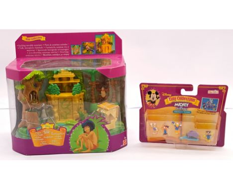 Bluebird Disney Tiny Collection / Polly Pocket Vintage Sets Including: (1) Mickey &amp; Friends Character Extras, (2) Mattel 