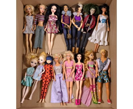 Collection Of Mattel Fashion Dolls To Include: Mattel Disney Zombies 2,&nbsp; Ever After High, My Scene, 70s Barbie, Disney E