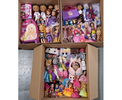 Mixed Collection Of Dolls &amp; Accessories Including: Disney Doc Mcstuffins, Princess Sofia, Mattel Barbie Suitcase, Funvill