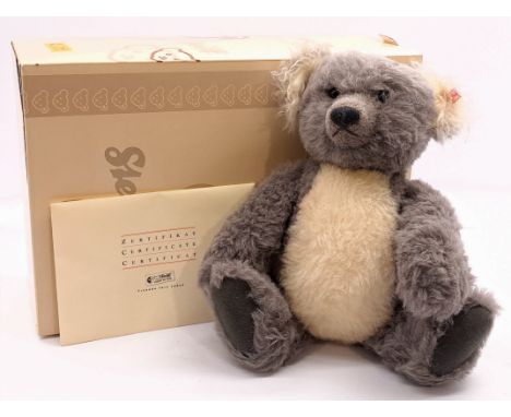 Steiff Koala Ted, white tag 661792, LE 2000, UK and Ireland Exclusive, alpaca, certificate, within Good box, Good Plus, 16"/4