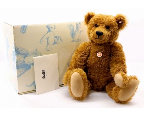 Steiff Ferdinand Teddy Bear, white tag 036941, LE 1000, mohair, with chest tag, certificate, within Good box, Near Mint, 24.5