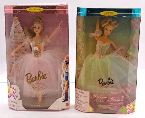 Mattel Barbie Pair From The Nutcracker, The Classic Ballet Series Including: (1) 1996 Barbie As The Sugar Plum Fairy In The N
