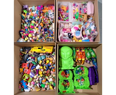 Quantity Of Mixed Toys &amp; Playsets Including: Moose Toys Treasure X Aliens Playset &amp; Figures, Betty Spagetty, Mattel L