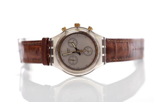 Swatch Goldfinger Chronograph Best Sale 