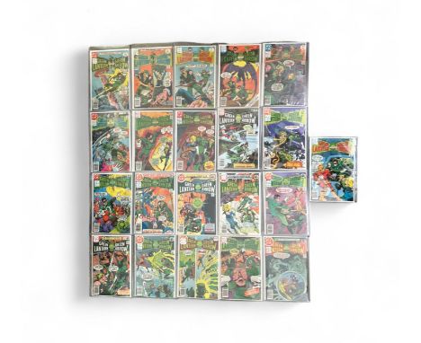 DC Comics Green Lantern Green Arrow 1970s Nos 93-96, 98, 99, 102-107, 109, 112-119: All 21 comics are bagged &amp; boarded in