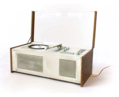 Dieter Rams for Braun, an SK4 'Snow White's Coffin' record player with detached speaker   CONDITION REPORT:  Working order no