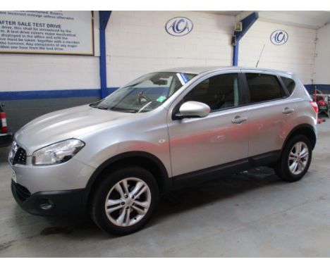 Make &amp; Model: Nissan Qashqai Acenta DCIDate of Reg: AJ60 CKPColour: Silvercc: 1461MoT: 27-02-2022Fuel Type: DIESELMileage