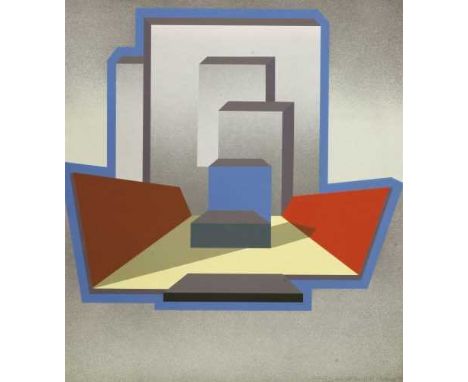 Michael Challenger (British, b.1939), ENDS AND BENDS Screenprint in colours, 1979, signed, dated, titled and numbered 272/300