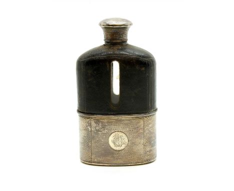 A small 19th century spirit flask by 'Asprey'