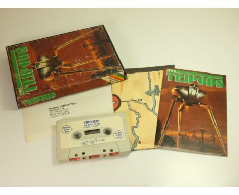 The Tripods (ZX Spectrum) - Boxed with instructions and leaflet, map and original competition entry card (sorry you can't ent