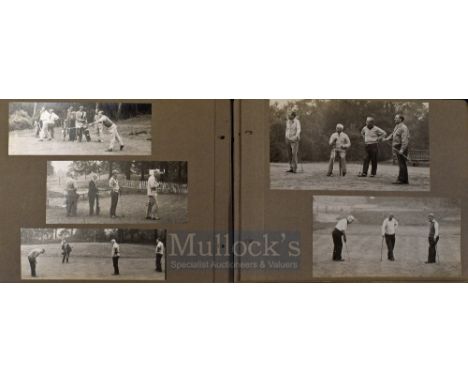 2x 1960s Royal Airforce v Aircraft Industry Golf Match Photograph Albums - 1961 and 1965 played at Wentworth in June and Octo