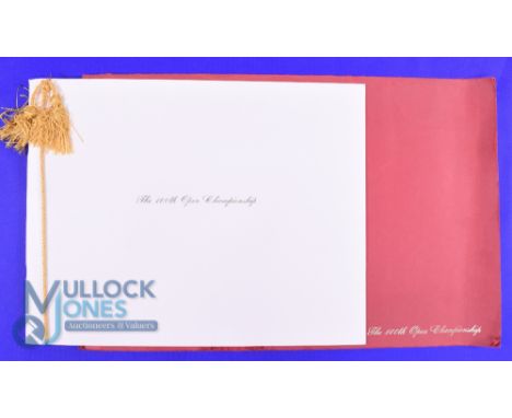 1971 Open Championship Prints in Original Folder - 100th Open Championship - Lee Trevino won the 1971 Open Championship at Ro