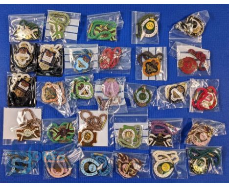 Collection of Horse Racing Enamel Members Badges. Covering the years 1990 - 2000s for the Taunton, Bath, Ascot Racecourses (3