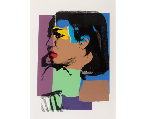 ANDY WARHOL (Pittsburgh, USA, 1928 - New York, USA, 1987)."Ladies and Gentlemen.Silkscreen, copy 73/125.Signed and justified 