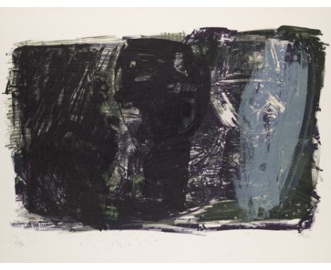 Per Kirkeby (1938 - 2018 Kopenhagen)Stilleben. 1982. Farblithographie auf Arches-Velin (m. Wz.). 41,2 x 62,3 cm (49,9 x 64,9 
