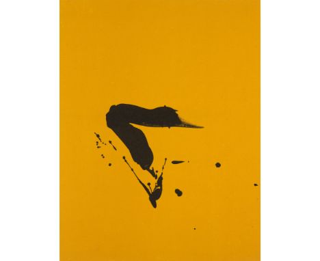 Amerikanische Moderne - Abstrakter Expressionismus Robert Motherwell (1915 Aberdeen/Washington - 1991 Provincetown/MA)o.T. (A