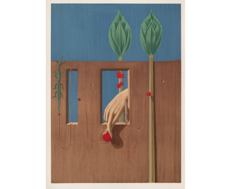 Surrealismus Max Ernst (1891 Brühl - 1976 Paris)Affiche pour Petit. 1969. Farblithographie auf Arches-Velin (m. Wz.). 75,5 x 