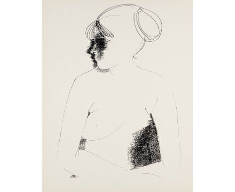 Italienische und Spanische Moderne Sammlung von 5 Arbeiten. Je Lithographien auf Velin. Blattmaße je 47,5 x 37 cm. 4 Arbeiten