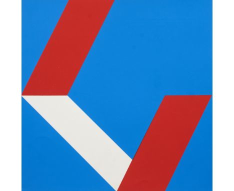Geometrische Abstraktion 4 Serigraphien in: Vormen van de kleur. Ausstellungskatalog und Portfolio der niederländischen Ausga