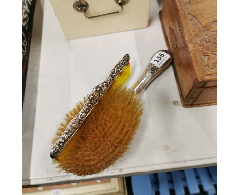 SILVER BRUSH &amp; COMB