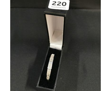 CHINESE SILVER BANGLE