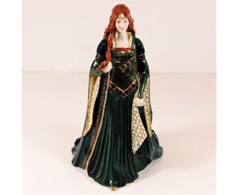 A Royal Worcester Princess of Tara porcelain figure 8.75in high