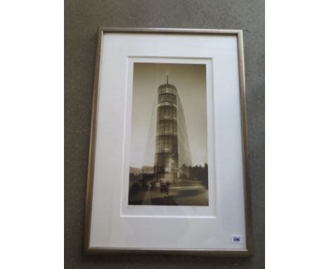 A Limited Edition print entitled Urbis by Harry Brioche, signed  57/95  26cm x 50cm Condition report: Good condition minor fl