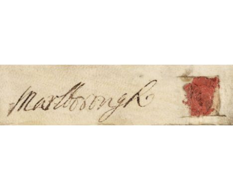 * Marlborough (John Churchill, 1650-1722, First Duke of). An indenture on vellum, signed by the Duke of Marlborough, 2nd Nove