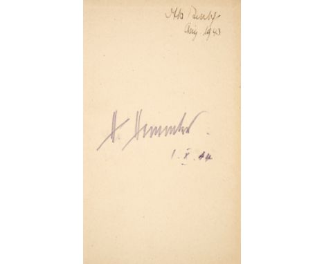 Himmler (Heinrich, 1900-1945). Der grossdeutsche Freiheitskampf. III. Band: Reden Adolf Hitlers bom 16. März 1941 bis 15. Mär