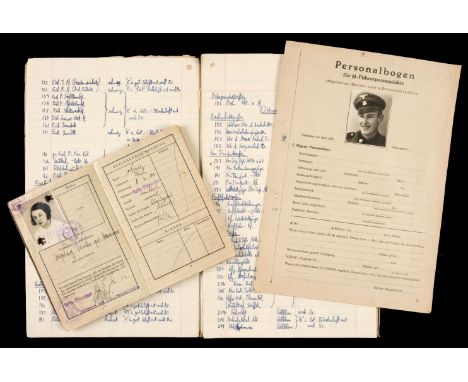 * Third Reich. A collection of WWII German ephemera, comprising an archive belonging to Colonel C.M. Dodkins, CBE, DSO, an In