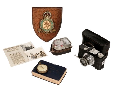 * WWII. RAF Navigator/Observer Flight Lieutenant Alan F. Forsdike DFC, Memorabilia, circa 1939/45, comprising his wartime-use