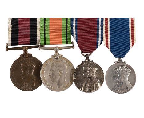 * An Indian Police Medal for Distinguished Conduct group to Chief Officer G.L. Tuppen, Rangoon Municipal Fire Brigade Indian 