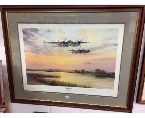 * Taylor (Robert, 1946 -). "Broken Silence", colour print, numbered 1071/1250, signed by the artist, Ivor Broom, Leonard Ches