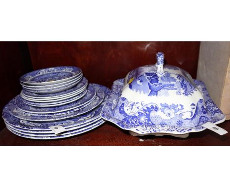 A Spode “Italian” pattern part dinner service 