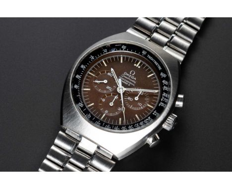 A RARE GENTLEMAN'S STAINLESS STEEL OMEGA SPEEDMASTER PROFESSIONAL MARK II CHRONOGRAPH BRACELET WATCHCIRCA 1970, REF. 145.014 